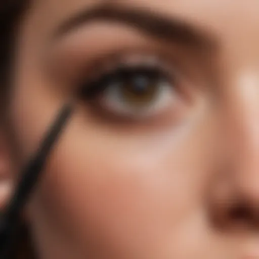 Mascara wand precision