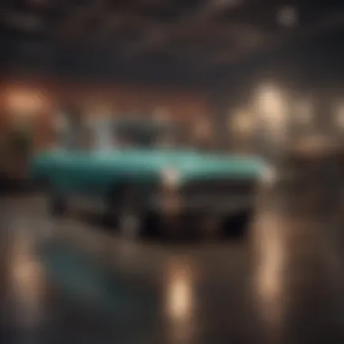 Vintage Car Themed Birthday Decor