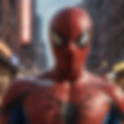Vintage Spider-Man movie poster